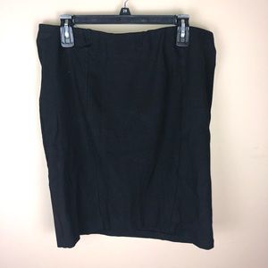 Maurice's Black Mini Skirt XL